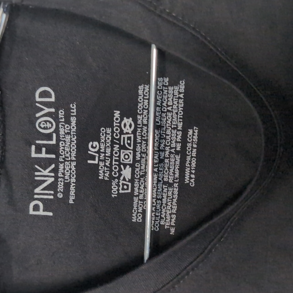Pink Floyd Black Sleeveless Tank Top - Picture 3 of 3